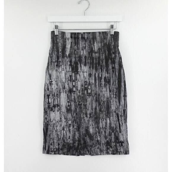 LEMLEM Skirt Womens XS-Small Tie-Dye Pencil Back Slit Art to Wear Sustainable - Picture 1 of 15